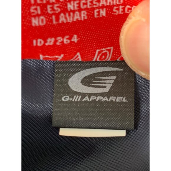 NFL Denver Broncos Reversible Jacket M Blue Canvas Orange Fleece RCC10443 - Picture 10 of 14